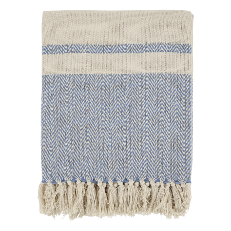 Aix plaid af overskudsgarn