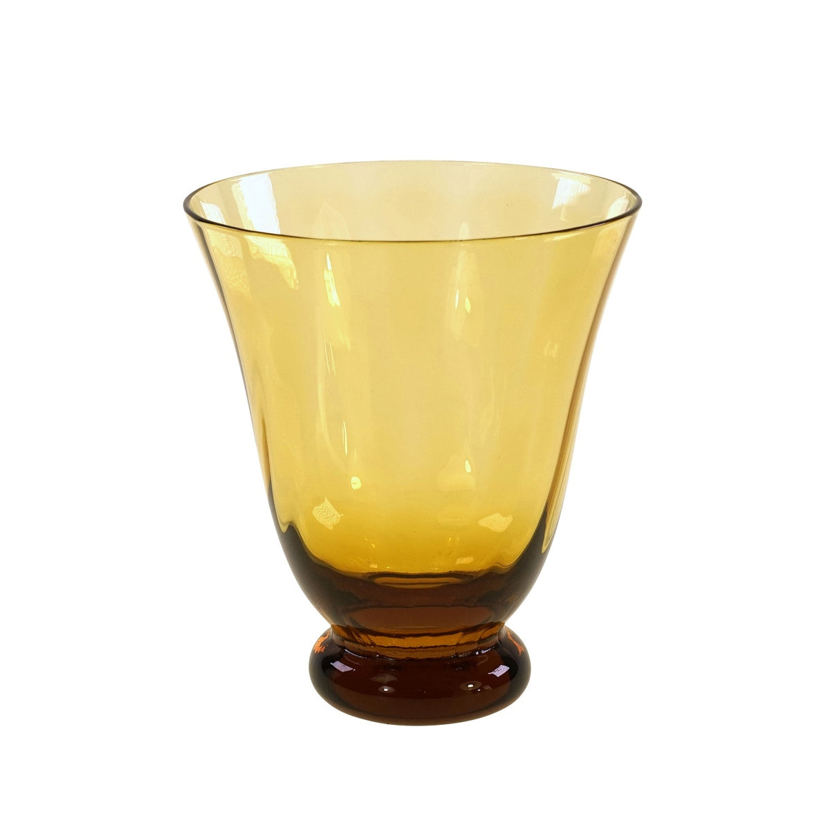 Luan drikkeglas i farvet glas