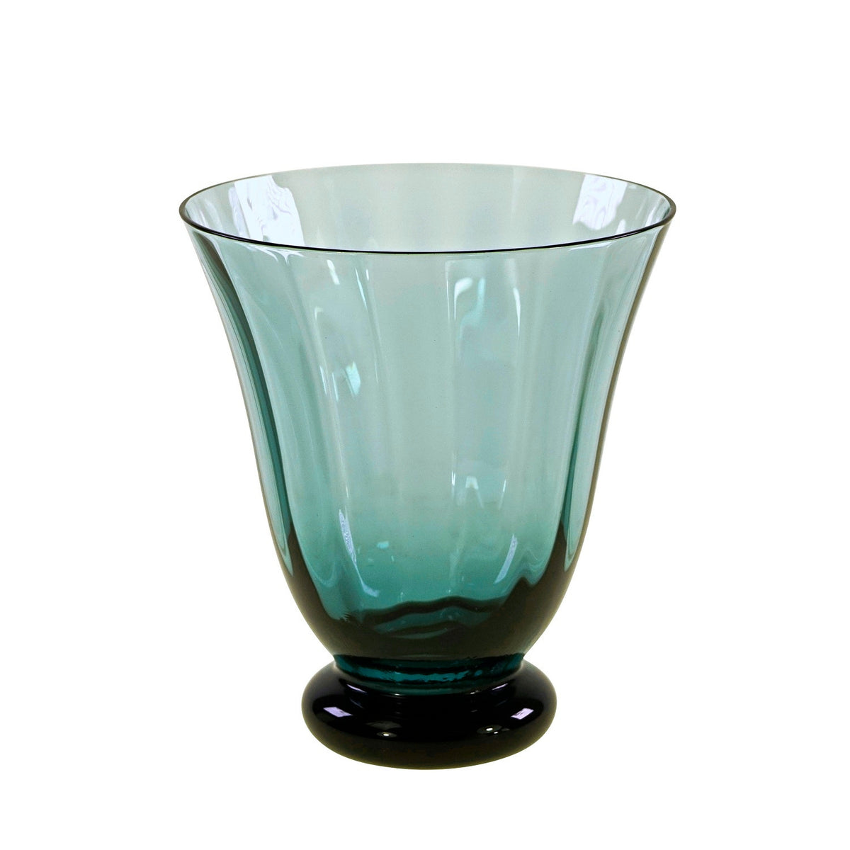 Luan drikkeglas i farvet glas
