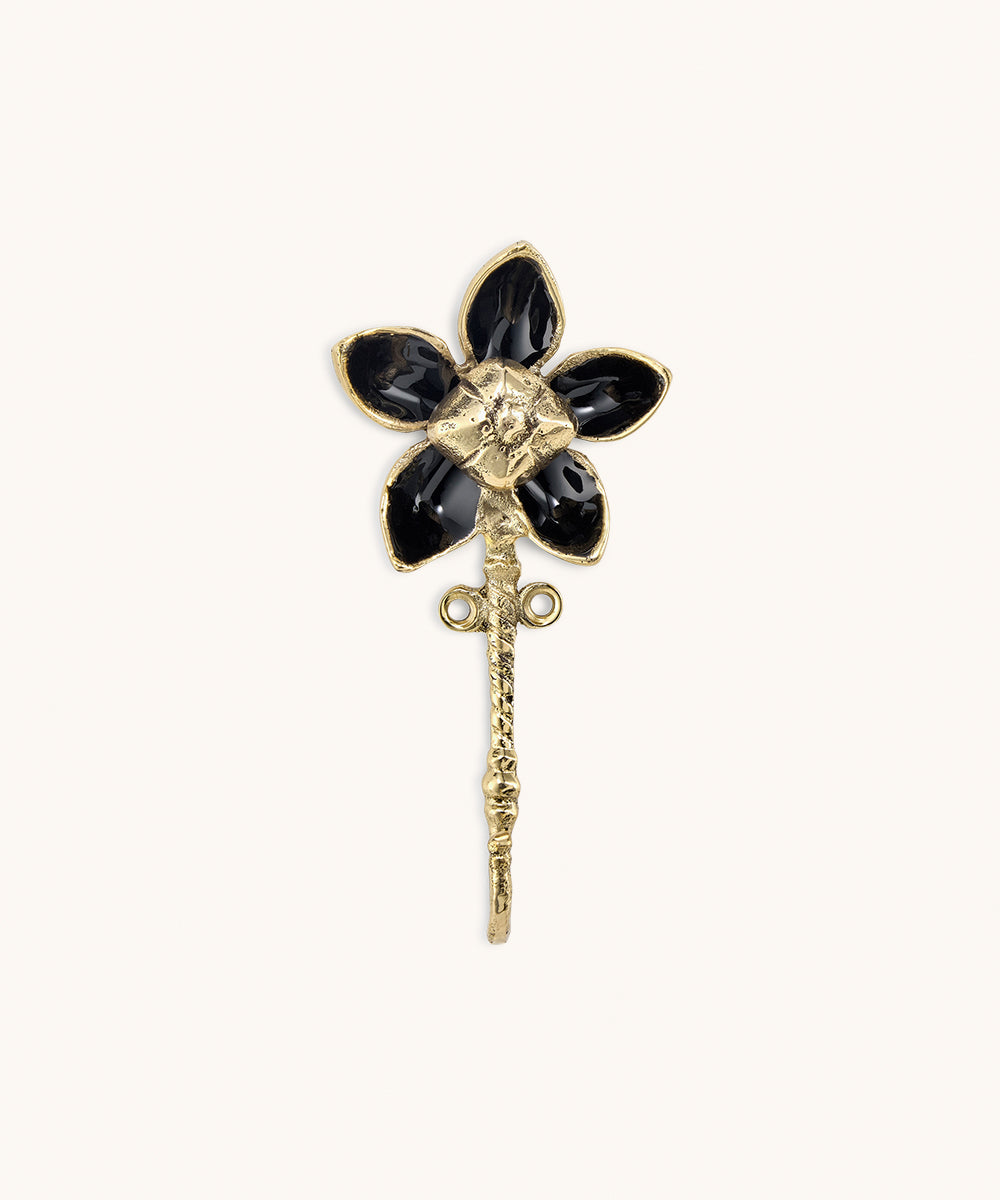 Liv Flower knage – sort
