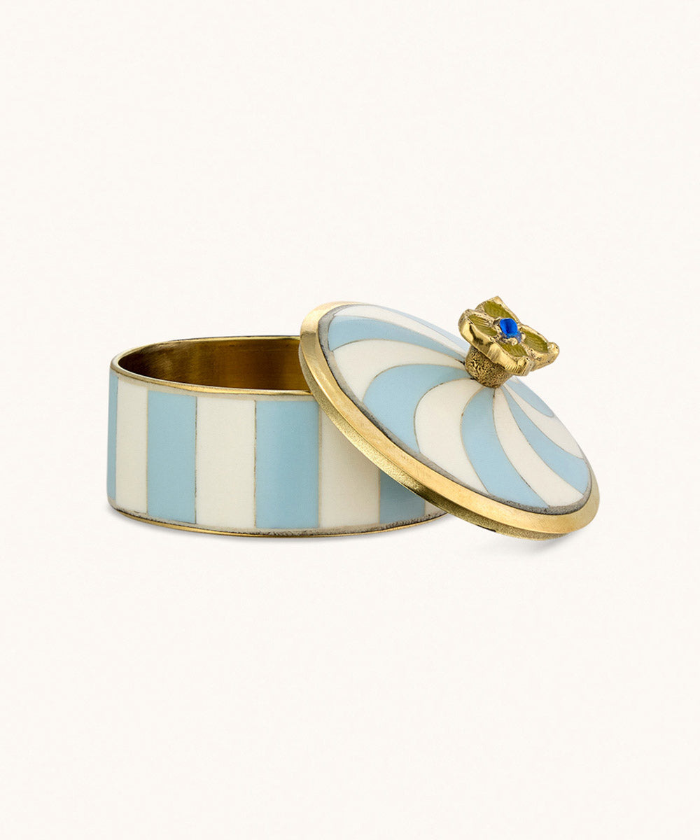 Lou Circus Box  – blue, medium