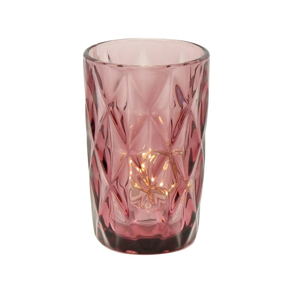 Basic longdrinkglas i fire farver